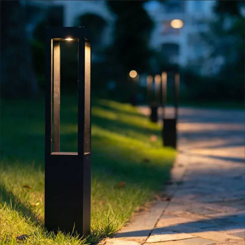 lampe led imperméable moderne pour extérieur jardin cour villa - vue 2 sur 10