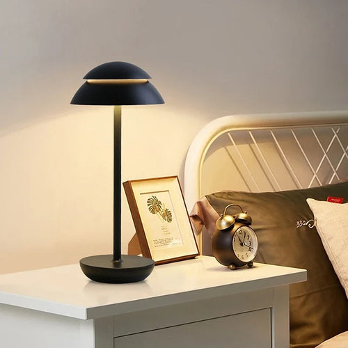 lampe rechargeable vintage led usb sans fil veilleuse portable - vue 4 sur 11