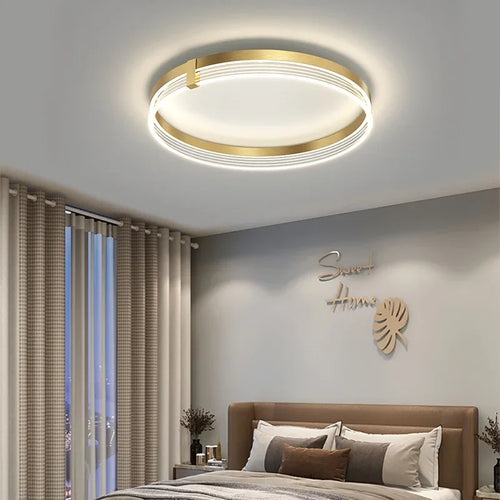 plafonnier led moderne design acrylique pour intérieur élégant - vue 2 sur 12