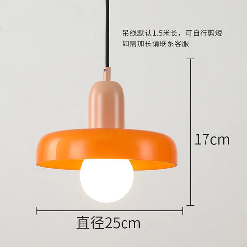 lampe suspendue en verre nordique pour décoration intérieure - vue 17 sur 30