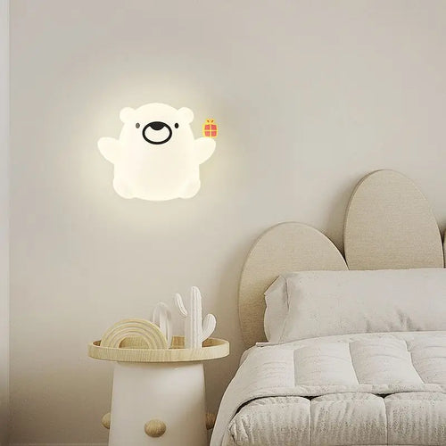 applique murale dessin animé pour enfant avec télécommande optionnelle - vue 3 sur 12