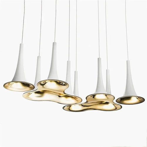 suspension en métal au design italien pour intérieur moderne - vue 2 sur 8