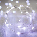 guirlande lumineuse led usb en cuivre argent pour décorations de fête