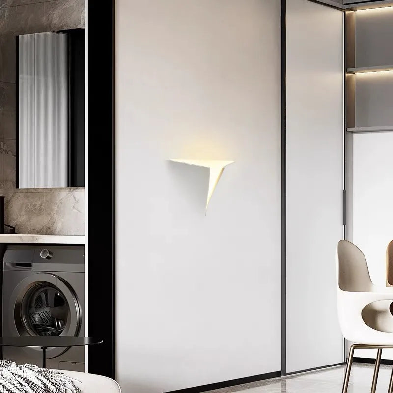 applique murale led créative en gypse pour hôtel et allée - vue 3 sur 6