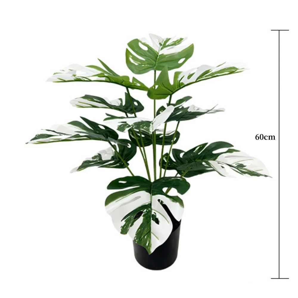 plante artificielle feuilles de tortue pour décoration intérieure - vue 22 sur 25