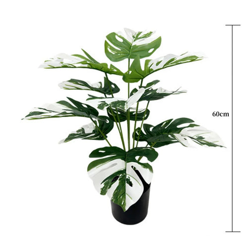 plante artificielle feuilles de tortue pour décoration intérieure - vue 23 sur 25