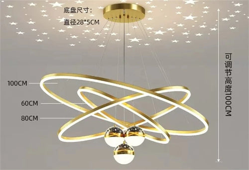 lustre led romantique projecteur de ciel étoilé avec télécommande - vue 16 sur 16