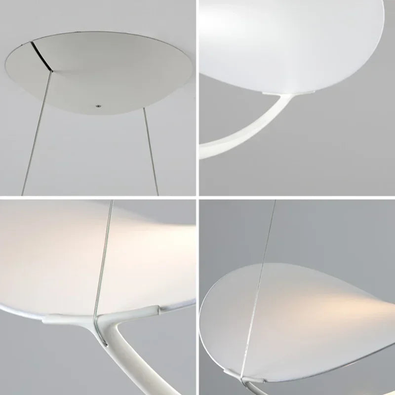 Italy Design High Quality Dining Room Kitchen Island Hanging Lamp Pendant Light Cloth Ceiling Chandelier  Close to Original - vue 5 sur 7