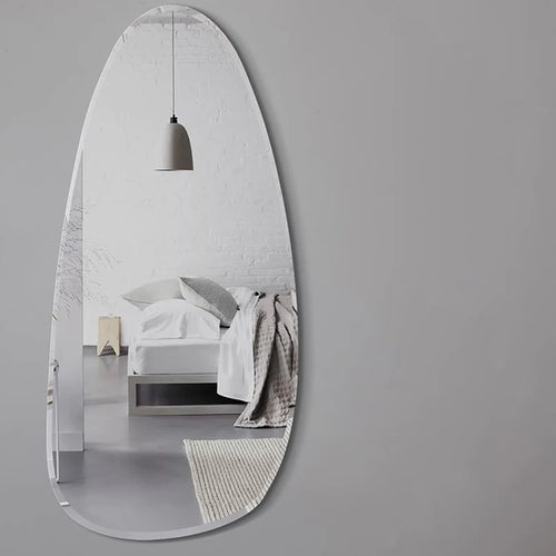 miroir moderne nordique grand pour décoration intérieure esthétique - vue 3 sur 9