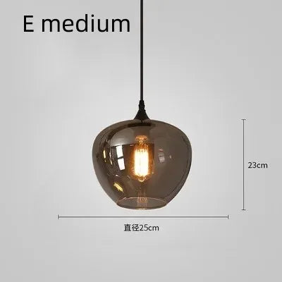suspension à led en verre design pour décoration intérieure moderne - vue 11 sur 15