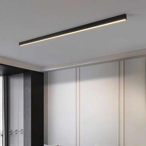 plafonnier linéaire à led moderne style simple pour intérieur - vue 3 sur 8