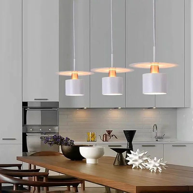 Suspension de chevet moderne E27 pour salon salle à manger chambre hôtel décoration de la maison luminaire - vue 4 sur 16