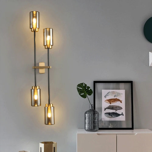 applique murale en cuivre pour un éclairage élégant intérieur - vue 7 sur 8