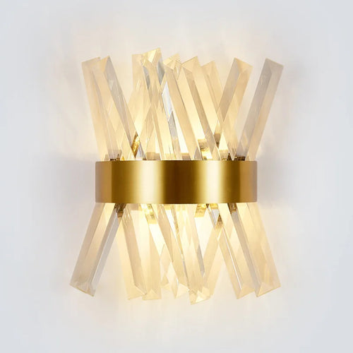 applique murale moderne en cristal pour éclairage intérieur décoratif - vue 6 sur 6