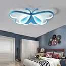 lustre winfordo led 	 avec motif papillon et intensité réglable