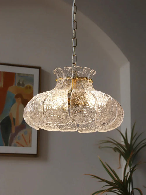 lustre rétro en verre style américain pour décoration intérieure - vue 3 sur 7