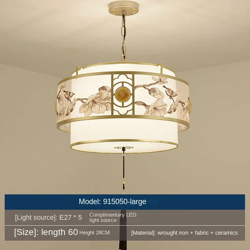lustre rétro créatif pour éclairage intérieur de restaurant