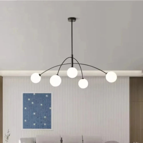 suspension led moderne design minimaliste pour intérieur élégant - vue 2 sur 8
