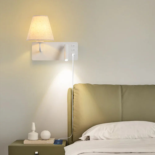 applique murale de lecture à led pour enfants avec interrupteur usb - vue 5 sur 10
