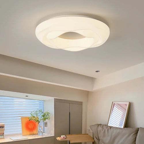 lustres style crème à spectre complet lampes créatives protection des yeux - vue 4 sur 12