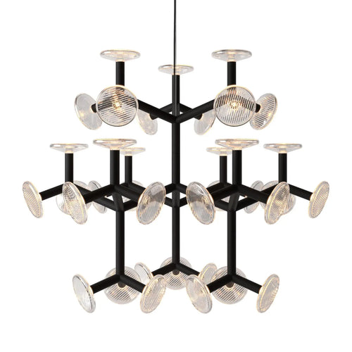 lustre créatif postmoderne en verre pour décoration intérieure - vue 15 sur 14