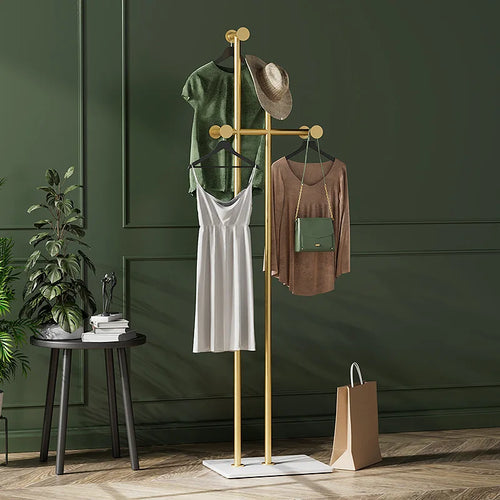 porte-vêtements en fer forgé pour une décoration élégante et moderne - vue 4 sur 15