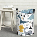 panier à linge en tissu oxford motif dinosaures pour rangement et décoration