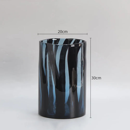 vase en verre décoratif pour arrangements floraux et hydroponiques - vue 9 sur 12