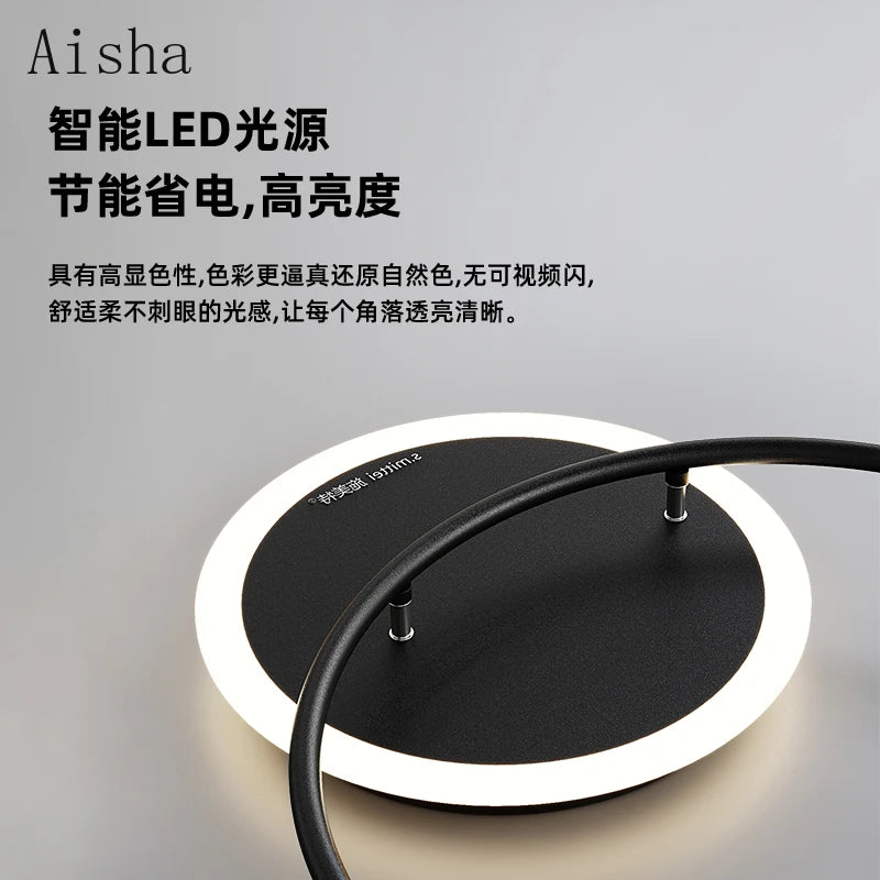 plafonnier led nordique design pour éclairage intérieur décoratif - vue 5 sur 7
