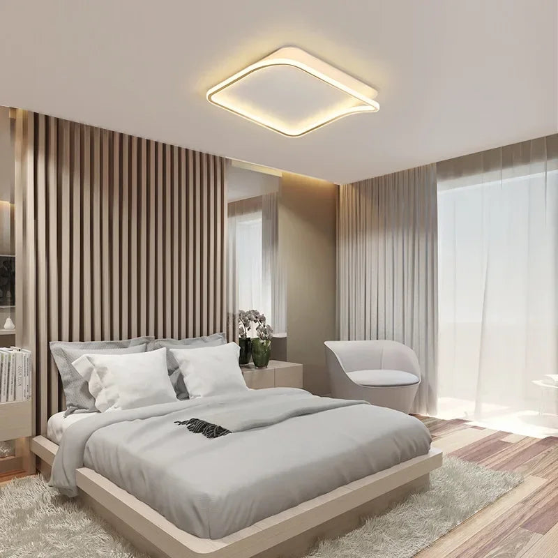 lustre moderne à leds pour décoration intérieure - vue 4 sur 12