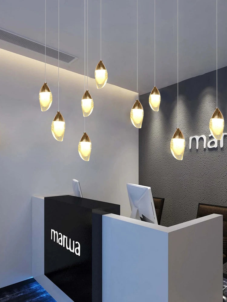 lustre en cristal design de luxe pour éclairage moderne - vue 4 sur 14