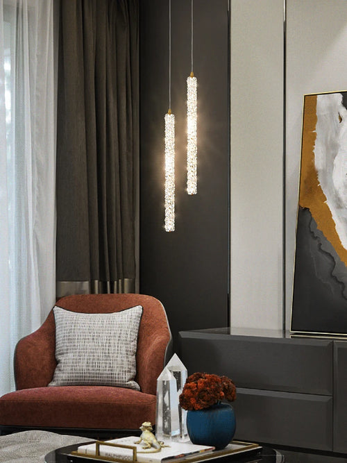 lampe de chevet moderne en cristal pour décoration intérieure - vue 6 sur 12