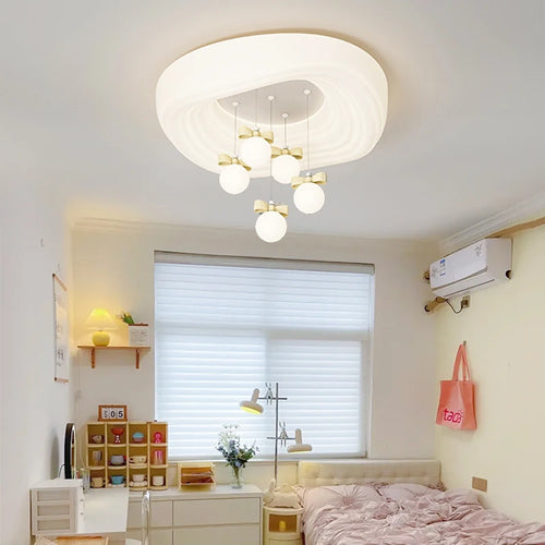 lustre suspendu créatif à bulles led pour enfants maternelle - vue 3 sur 13