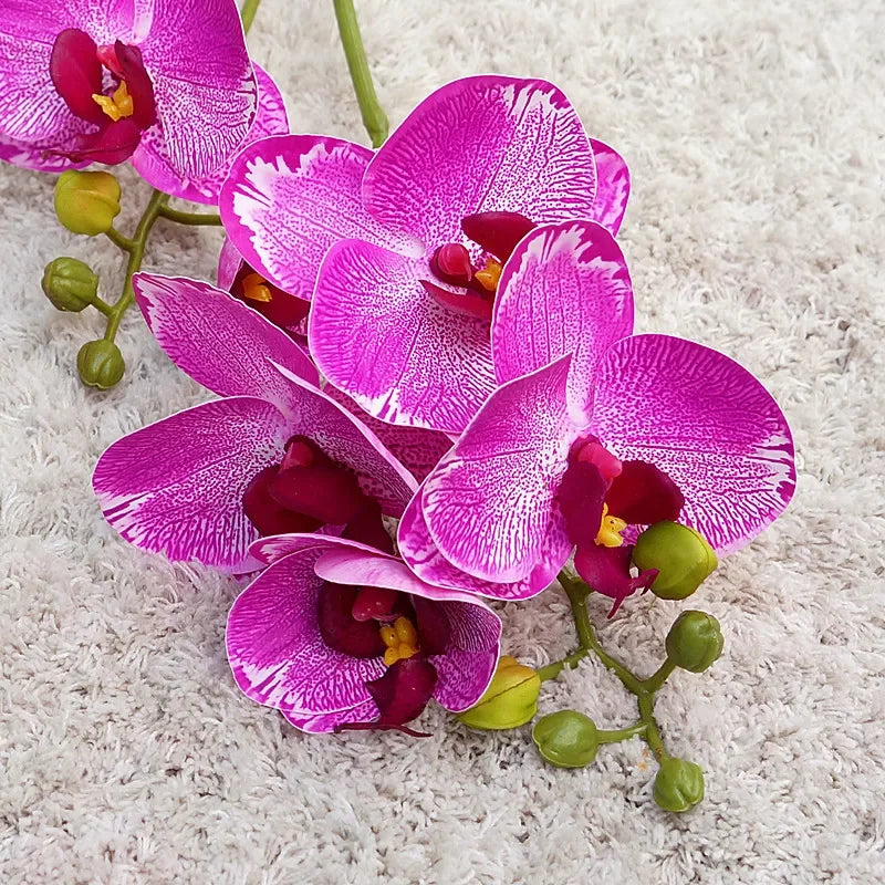 fleurs artificielles orchidées papillon pour décoration de mariage - vue 5 sur 13