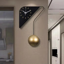 horloge murale en quartz design unique pour décoration intérieure