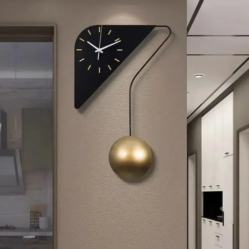 horloge murale en quartz design unique pour décoration intérieure - vue 2 sur 6