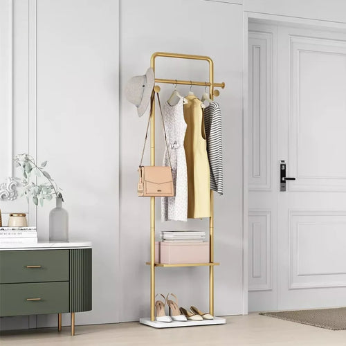 porte-manteau dangle en métal avec base marbre élégant et résistant - vue 3 sur 7