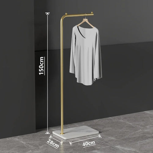 porte-manteau moderne en fer forgé pour vêtements et sacs - vue 9 sur 8