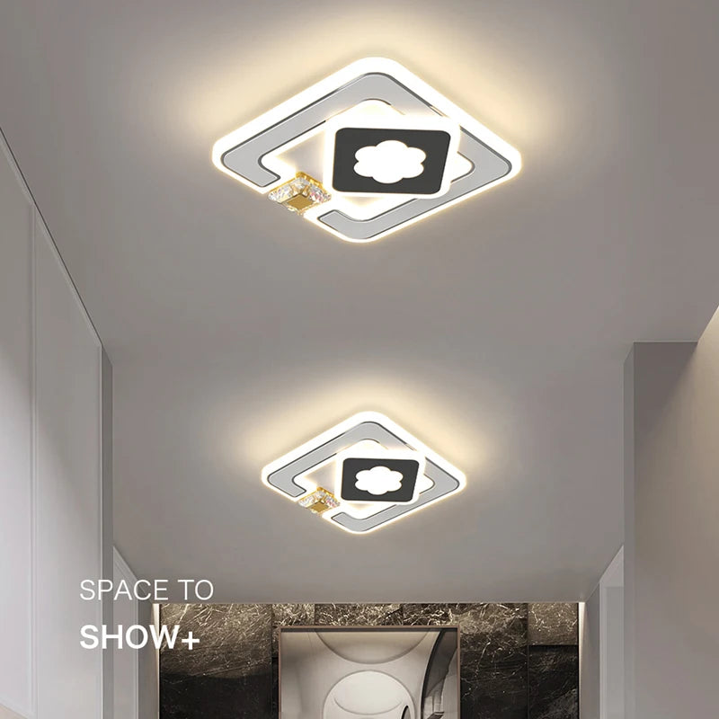 allée nordique led lumières de luxe personnalité créative - vue 6 sur 14