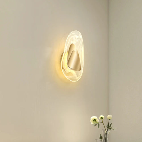 applique murale en verre transparent design moderne pour décoration intérieure - vue 6 sur 8