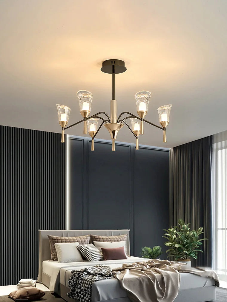 lustre suspendu moderne pour un éclairage élégant - vue 4 sur 9