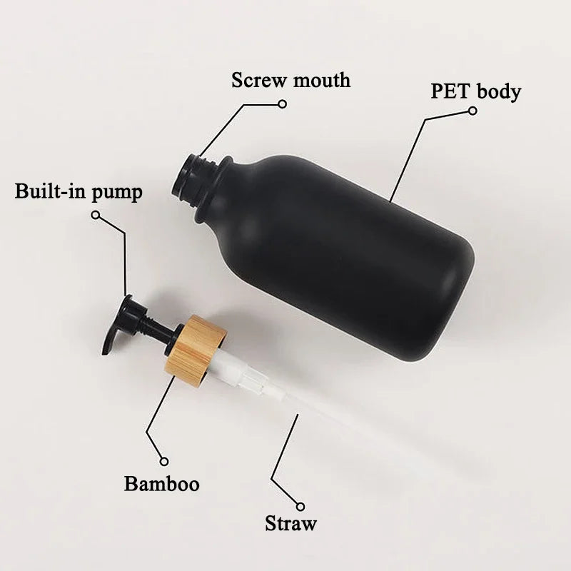 bouteille distributrice de savon portable avec pompe - vue 3 sur 28