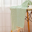 serviette de plage turque coton tissé léger absorbant