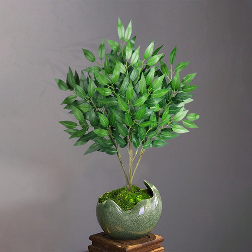 plantes artificielles eucalyptus saule tropical décoration intérieure et extérieure - vue 6 sur 9