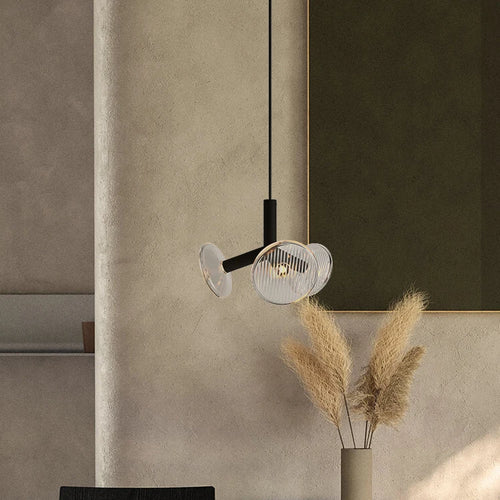 lustre créatif postmoderne en verre pour décoration intérieure - vue 11 sur 14