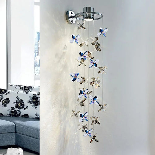 appliques murales led modernes en acier inoxydable 2022 - vue 4 sur 7