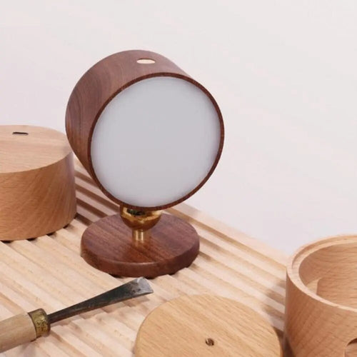 Applique murale dirigeable Led en bois - vue 7 sur 8