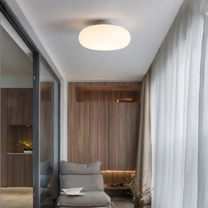 suspension design nordique grande boule pour intérieur - vue 5 sur 12