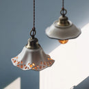 Suspension led en céramique moderne simple