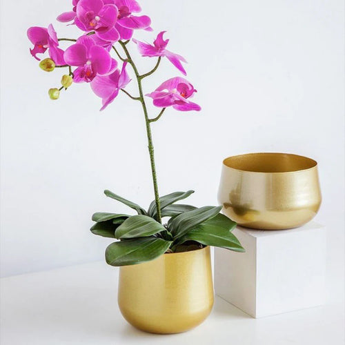 accessoires de bureau en métal pour pots de fleurs créatifs - vue 4 sur 7